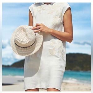 Vintage Anthropologie Embroidered Shift Dress